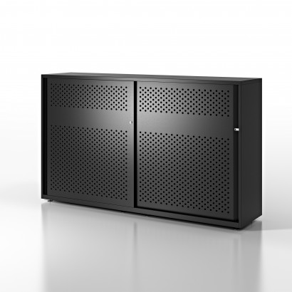 Skåp glide perforated doors 80 cm x 47 cm x 115 cm