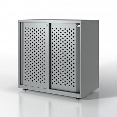 Skåp glide perforated doors 80 cm x 47 cm x 80 cm