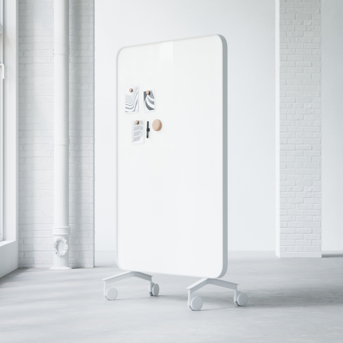 Glastafel Frame Mobile