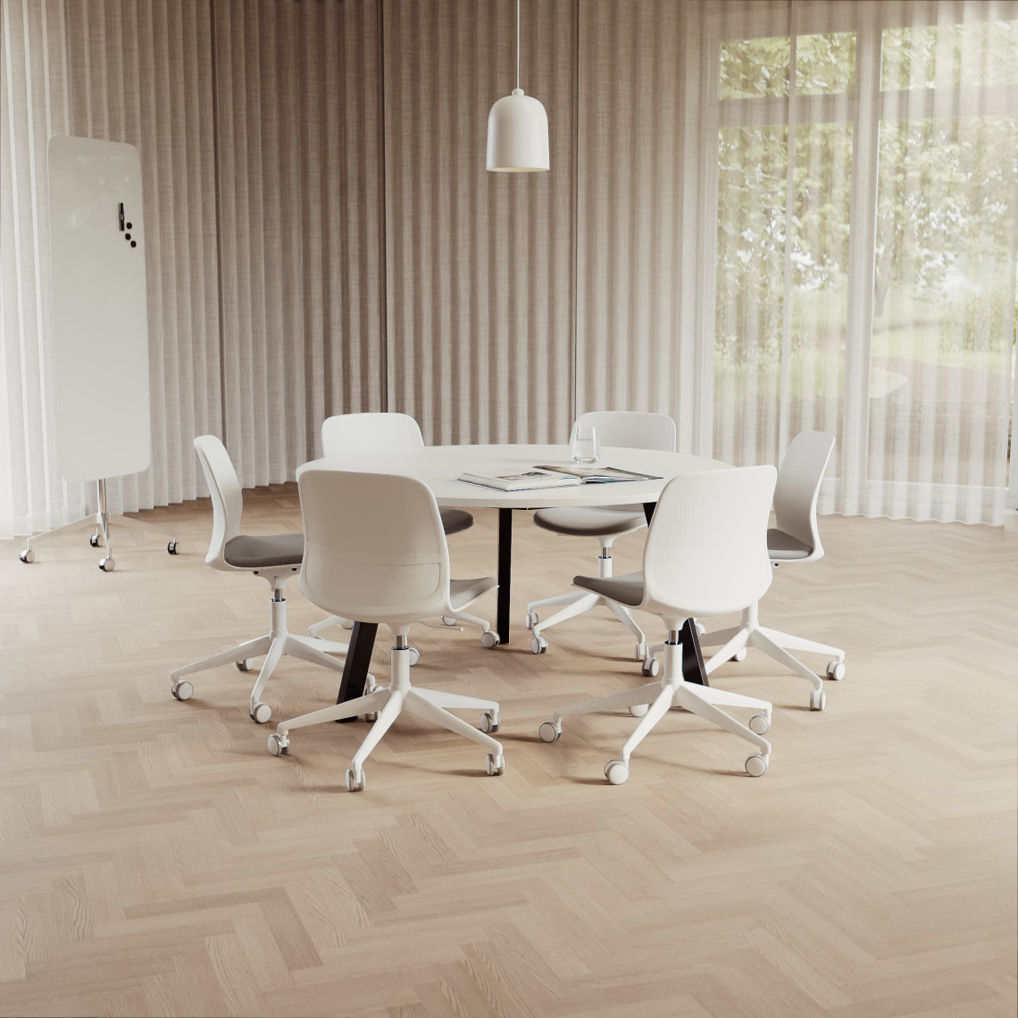 Konferenzset Viggo Rund + Ergo 006C