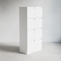 Schließfachschrank Lockers Fifty - 208x98x51,5 cm
