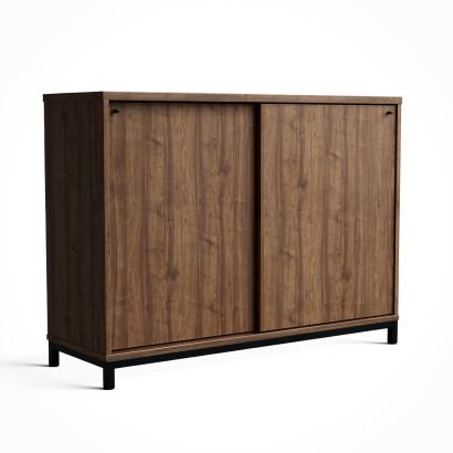 Schiebetürenschrank Crito 205 - 87x116x39 cm