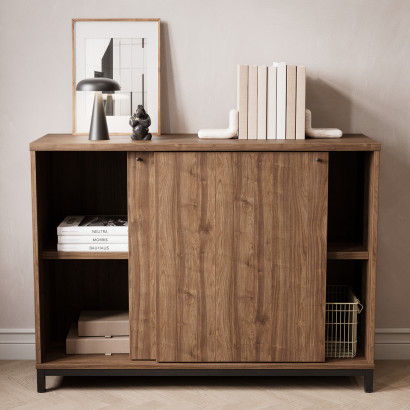 Schiebetürenschrank Crito 205 - 87x116x39 cm