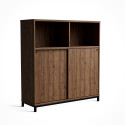 Schiebetürenschrank Crito 305 - 125x116x39 cm