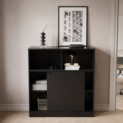 Schiebetürenschrank Crito 305 - 125x116x39 cm