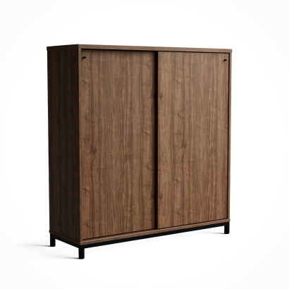 Schiebetürenschrank Crito 325 - 125x116x39 cm