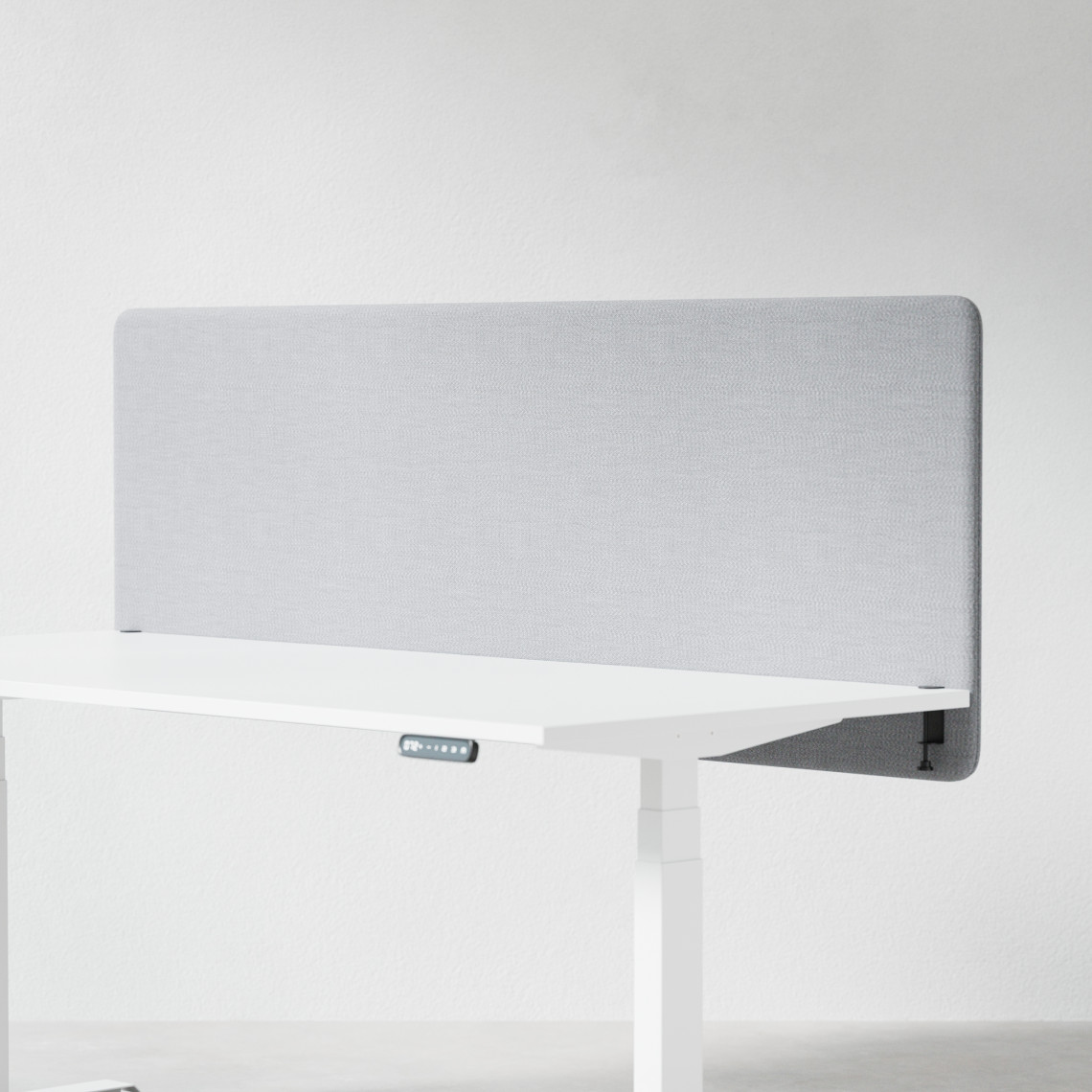 Tischtrennwand Akustik Modea - Komplettpaket mit Tischbeschlägen