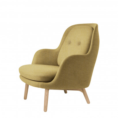 Lounge-Sessel FRI™ - bezogen mit dem Stoff Christianshavn mit