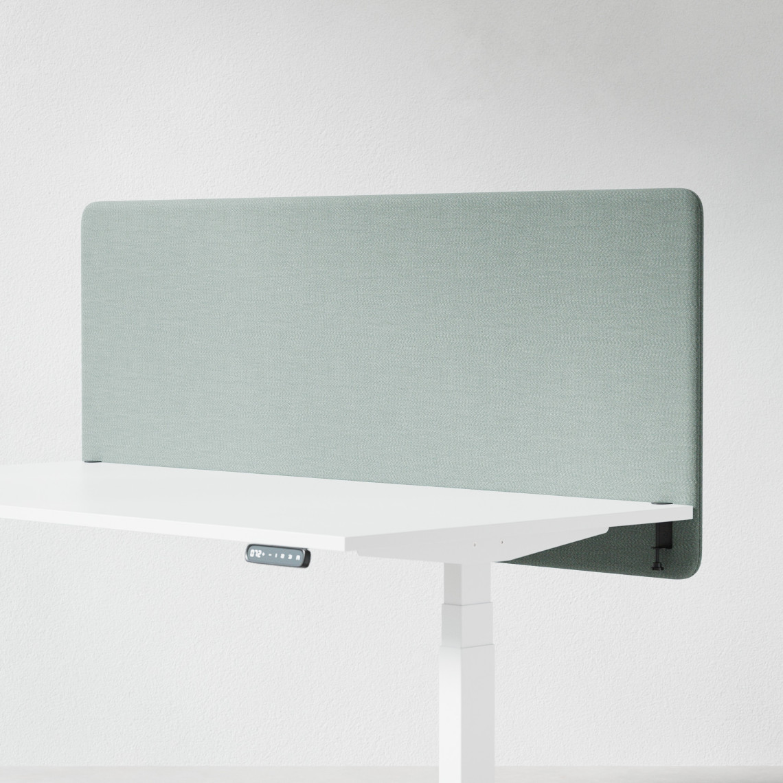 Tischtrennwand Akustik Modea - Komplettpaket mit Tischbeschlägen