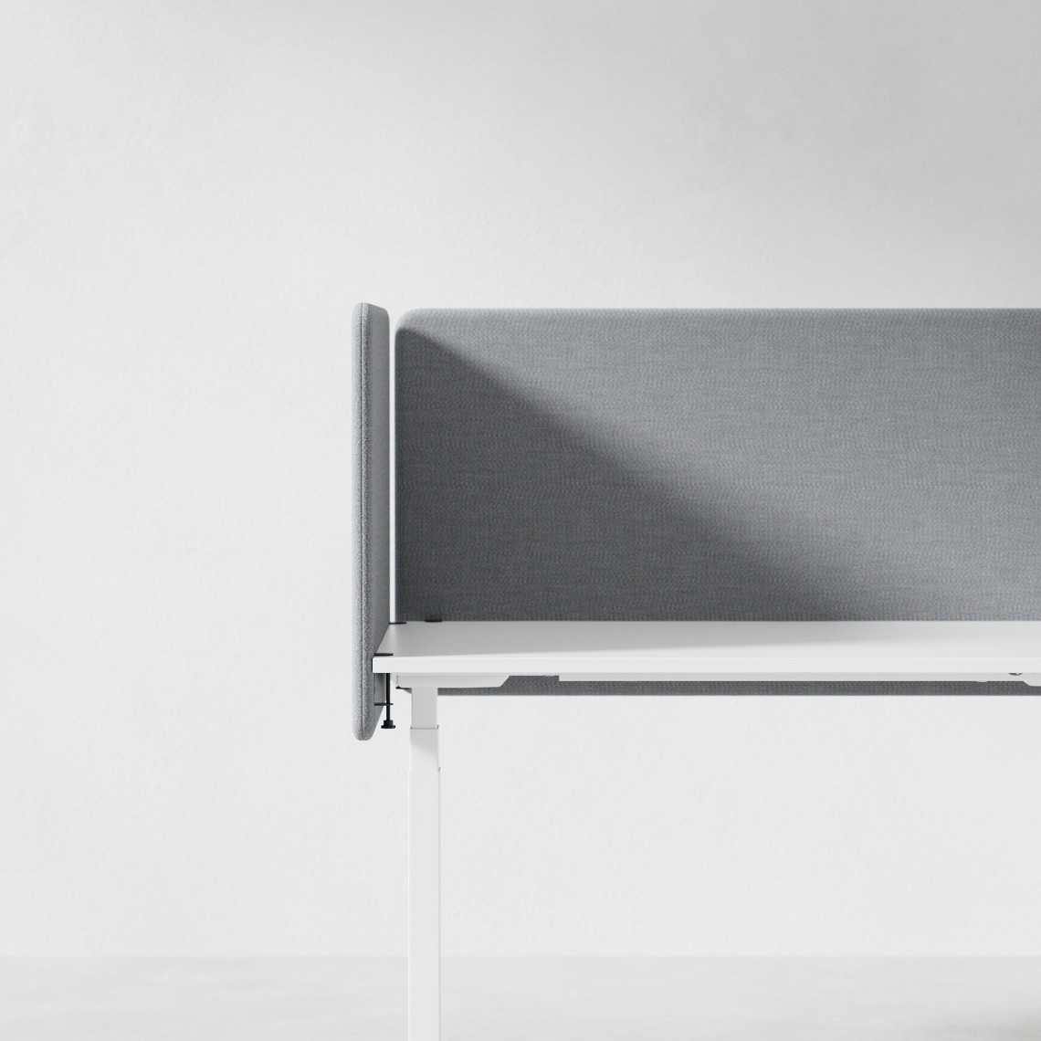 Tischtrennwand Akustik Modea - Komplettpaket mit Tischbeschlägen