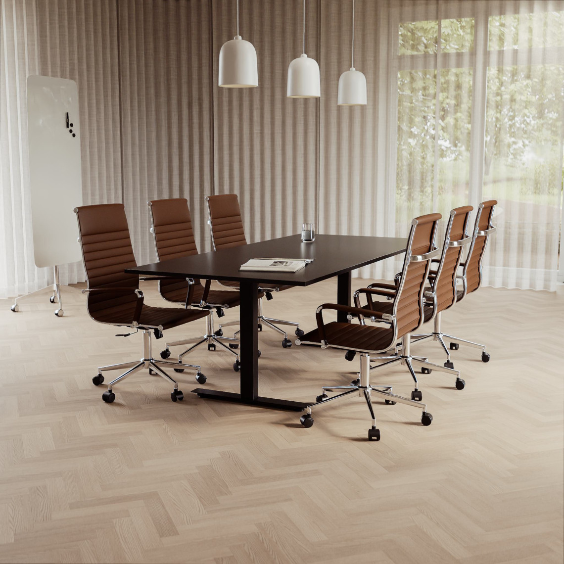 Konferenztischgruppe Modul + Nevo