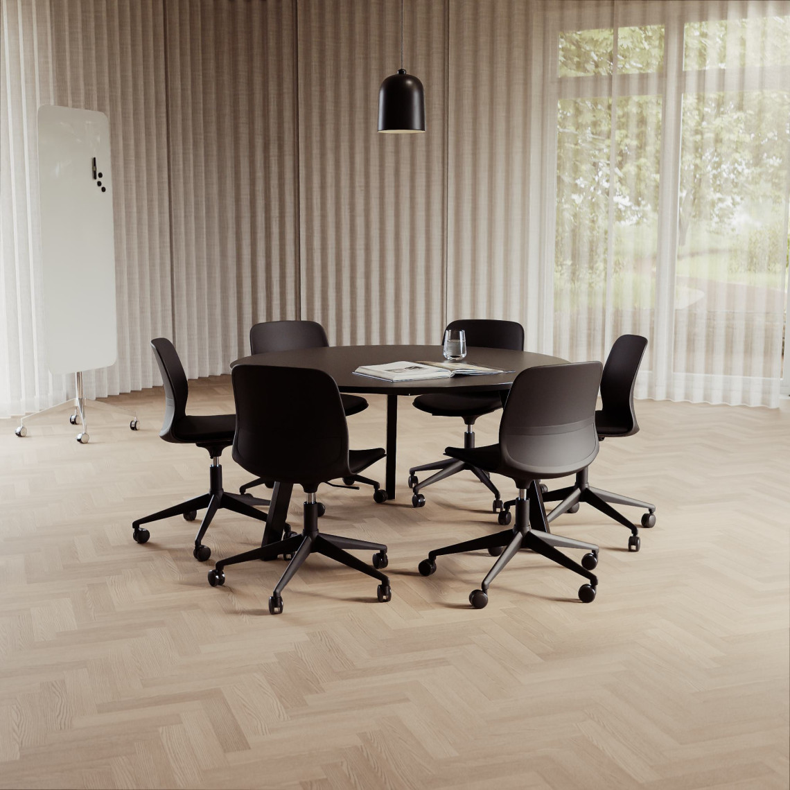 Konferenzset Viggo Rund + Ergo 006C