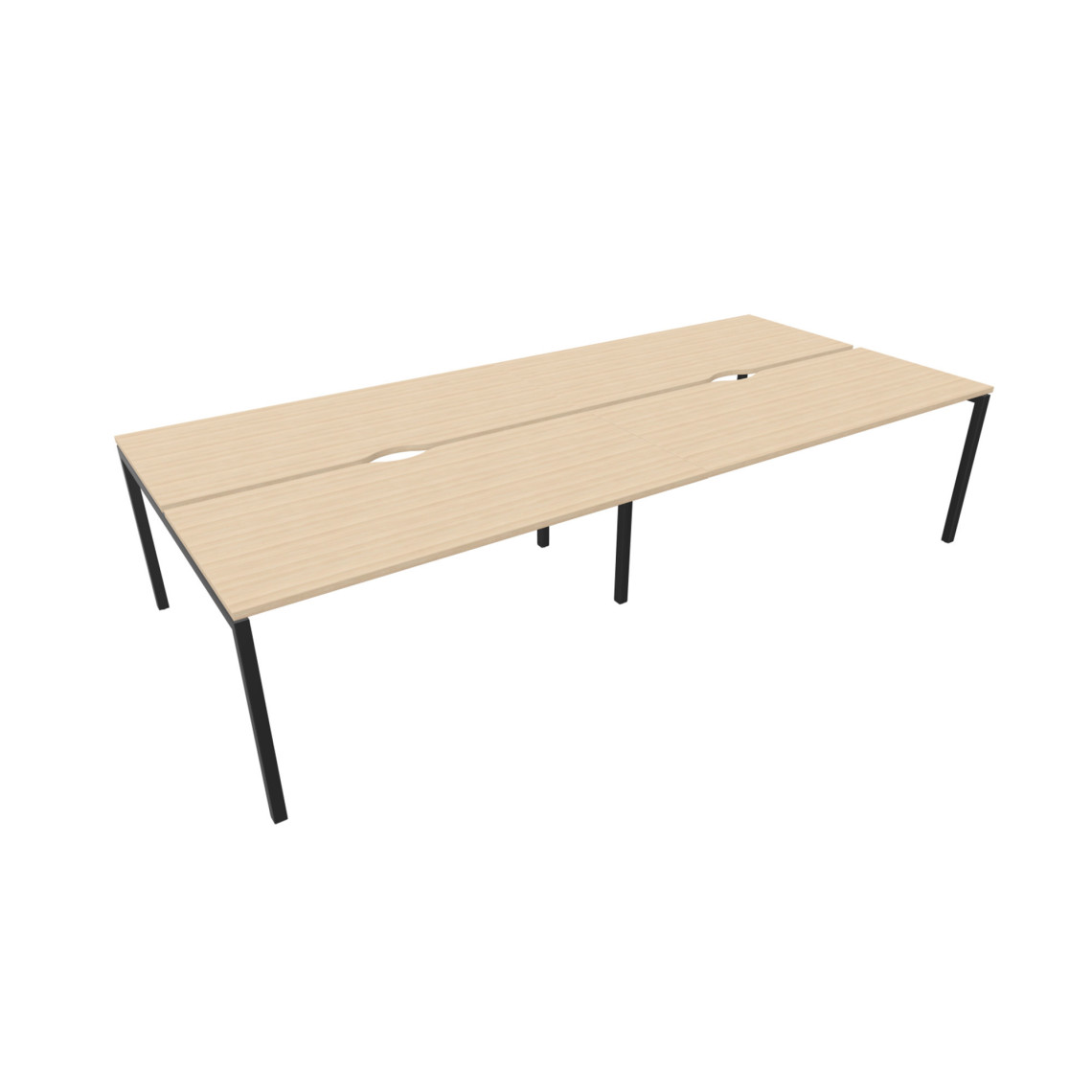 Teamarbeitsplatz Nova U - 4 Personen