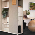 Schrankeinsatz für Moving Wall Tower