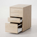 Standcontainer Modea - 3 Schubladen, 1 Hängeregister, 60 cm tief