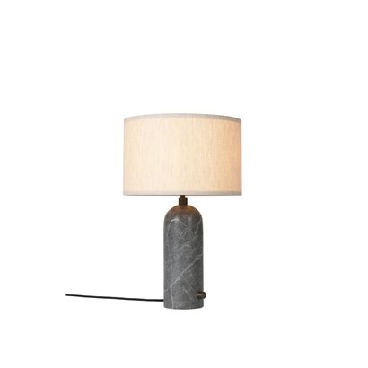 Tischlampe Graweißy - small Canvas
