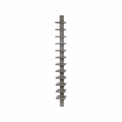 Pilaster vägghylla - grå bets