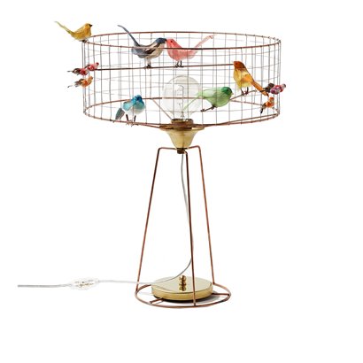 Vogellampe Lampe Volière Tambour