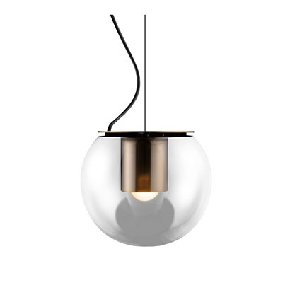 The Globe Ceiling Satin Gold/Anodic Bronze