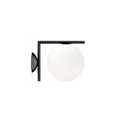 Wand-/Deckenlampe IC Lights 1 - schwarz, Ø20 cm