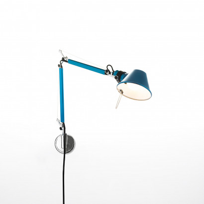Tolomeo Micro Wandlampe Blau