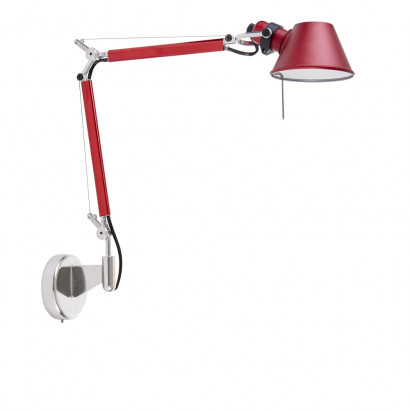 Tolomeo Micro Wandlampe Rot