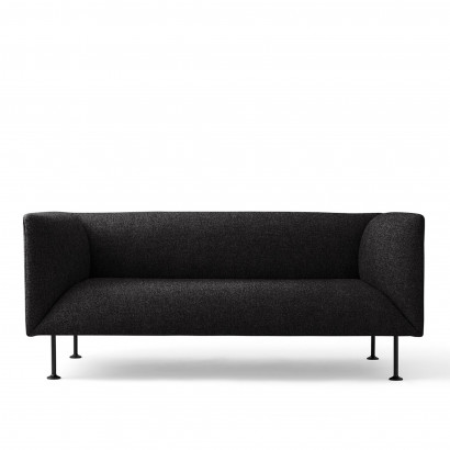 Godot Grey - 2-Sitz-Sofa