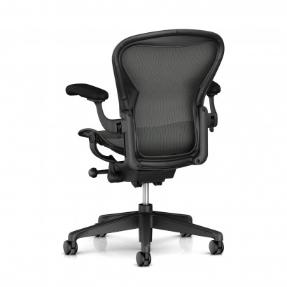 Herman Miller Aeron, Grafitschwarz (M) - Zonal back support