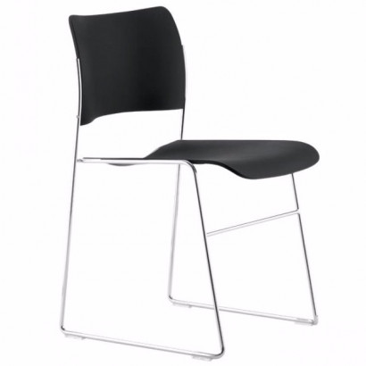 Stol 40/4 Side Chair, plast