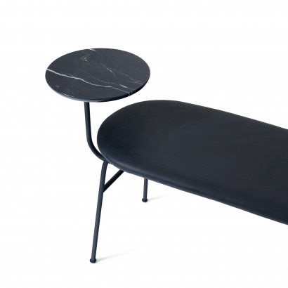 Sitzbank Afteroom Bench - mit Beistelltisch