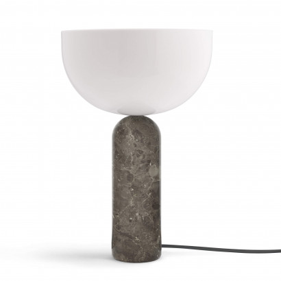 Tischlampe Kizu - groß, schwarzer Marmor