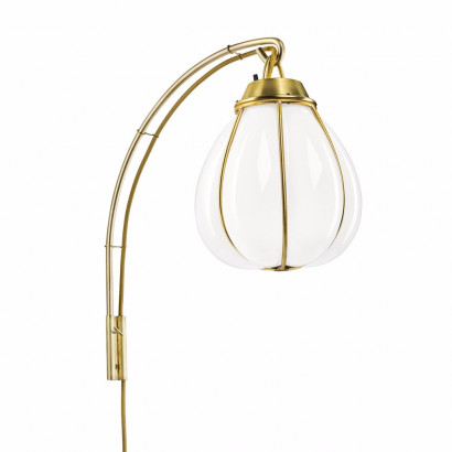 Hobo Vägglampa Mässing