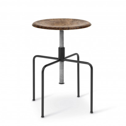 Hocker Earth, Natural Edition - Recyceltes Material, höhenverstellbar