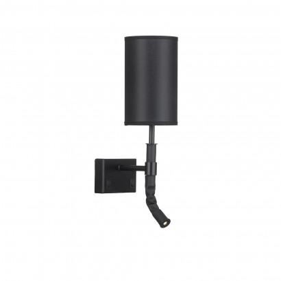Wandlampe Butler - Schwarz