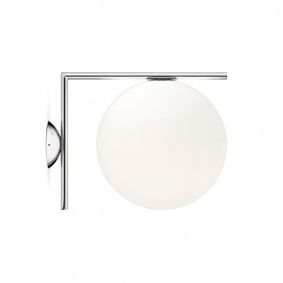 Wandlampe IC Lights Ceiling/Wall 2 - Schwarz, Ø30 cm