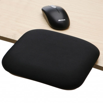 Ergonomische Maus-Armstütze - Lycra, Schwarz