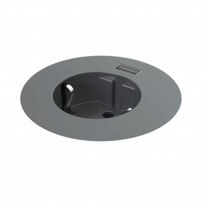 Powerdot MIDI - Steckdose, USB Ladestation
