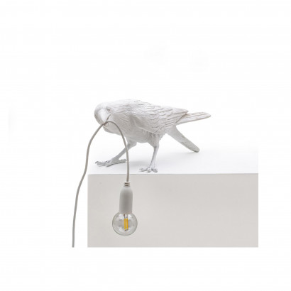 Bird Lamp Playing - schwarz