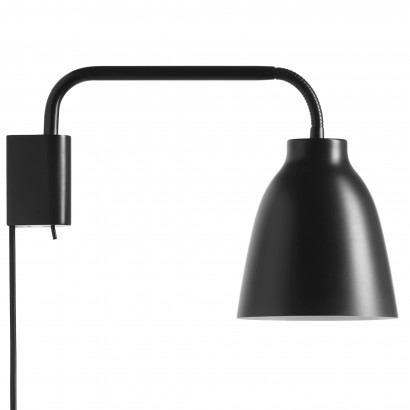 Caravaggio Read Wandlampe Grau