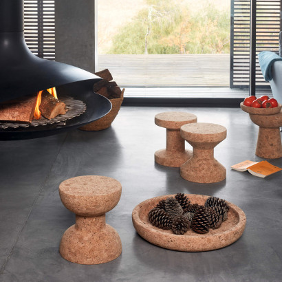 Hocker/Beistelltisch Cork Family Model E
