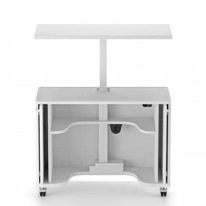 Höhenverstellbarer Schreibtisch/Schrank Point Liber