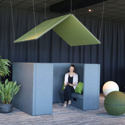 Schallabsorbierendes Möbel - Sofa Silent Group