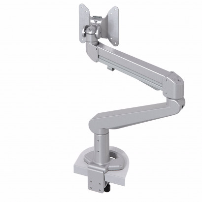 Monitorarm Stockholm - 3-8kg, Gasfjädrad, Silver