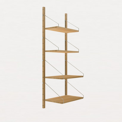 Wandregal Shelf Library Singel Section