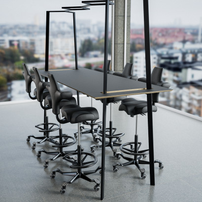 Konferenztisch SET 6 Personen - Gather + Capisco