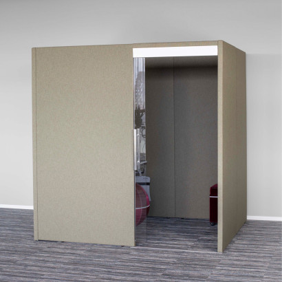 Schallabsorbierender Raum The Cabin