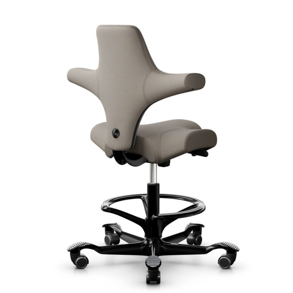 Hag Capisco 8106 Sedia Ergonomica Da Ufficio Con Rivestimento Xtreme Nero