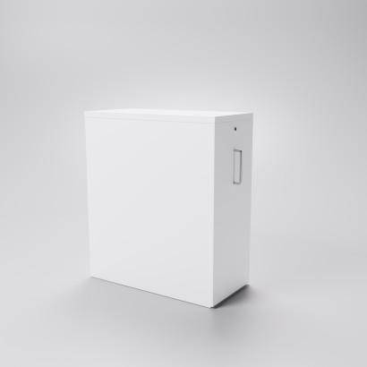 Seitenschrank 2 Regalböden (Tower) rechtsseitig