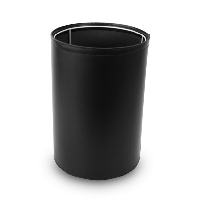 Papirkurv i læder