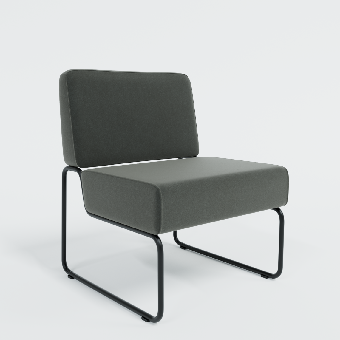 Sofa Play - Modul 65 cm, Stof Nevotex Eros Trend 37 - Antracitgrå